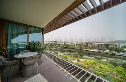 Balcony image for: Apartment - 3 Bedrooms - 5 Bathrooms for sale in Bulgari Resort  and  Residences - Jumeirah Bay Island - Jumeirah - Dubai, Image 1