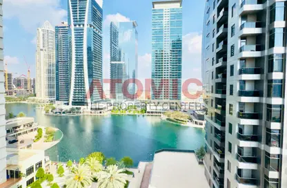 Apartment - 1 Bedroom - 2 Bathrooms for rent in Green Lakes Towers - JLT Cluster S - Jumeirah Lake Towers - Dubai