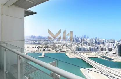 Apartment - 3 Bedrooms - 4 Bathrooms for rent in Tala Tower - Marina Square - Al Reem Island - Abu Dhabi