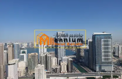 شقة - 2 غرف نوم - 3 حمامات للايجار في روبوت بارك تاور - الخان - الشارقة