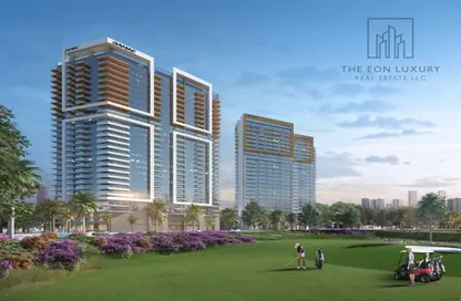 Outdoor Building image for: Apartment - 1 Bedroom - 2 Bathrooms for sale in Golf Gate - DAMAC Hills - Dubai, Image 1