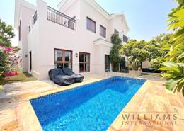 Pool image for: Villa - 4 bedrooms - 5 bathrooms for sale in Orange Lake - Fire - Jumeirah Golf Estates - Dubai, Image 1