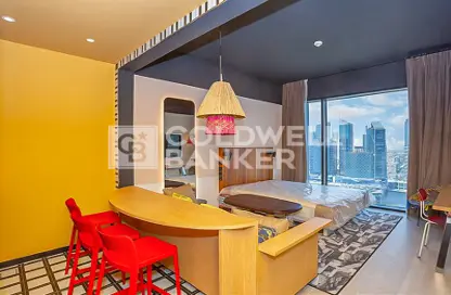 Apartment - Studio - 1 Bathroom for rent in Mama Shelter Residences - Business Bay - Dubai