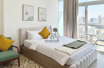 Apartment - Studio - 1 Bathroom for rent in Bloom Towers C - Bloom Towers - Jumeirah Village Circle - Dubai