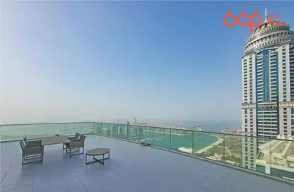 Penthouse - 4 Bedrooms - 4 Bathrooms for rent in Damac Heights - Dubai Marina - Dubai
