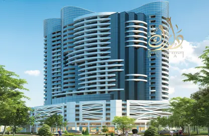 Apartment - 1 Bedroom - 2 Bathrooms for sale in Blue Waves Tower - Dubai Residence Complex - Dubai