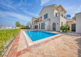 Villa - 6 bedrooms - 7 bathrooms for rent in Signature Villas Frond O - Signature Villas - Palm Jumeirah - Dubai