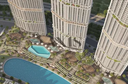 Apartment - 1 Bedroom - 1 Bathroom for sale in 350 Riverside Crescent - Sobha Hartland II - Bukadra - Dubai