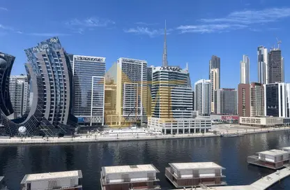 Apartment - Studio - 1 Bathroom for rent in Hamilton Tower - Business Bay - Dubai