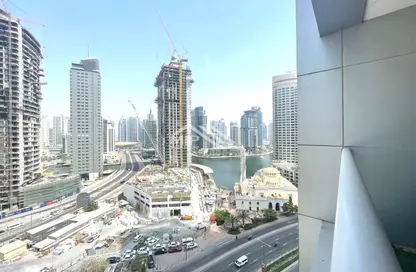Apartment - 1 Bedroom - 2 Bathrooms for rent in Skyview Tower - Dubai Marina - Dubai