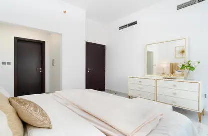 صورة لـ غرفة- غرفة النوم شقة - غرفة نوم - 2 حمامات للبيع في براري هيلز ريزيدنس - مجان - دبي ، صورة رقم 1
