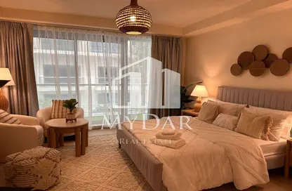 Room / Bedroom image for: Apartment - 1 Bathroom for sale in Pacific - Al Marjan Island - Ras Al Khaimah, Image 1
