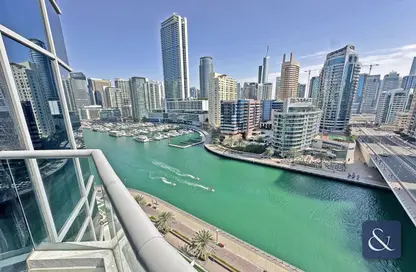 Water View image for: Apartment - 3 Bedrooms - 3 Bathrooms for sale in Marina Wharf 2 - Marina Wharf - Dubai Marina - Dubai, Image 1