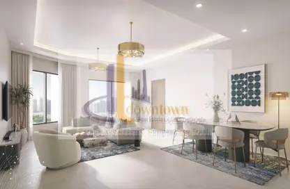 Apartment - 1 Bedroom - 2 Bathrooms for sale in Tower C2 - Ajman Pearl Towers - Ajman Downtown - Ajman