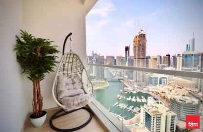 Apartment - 2 Bedrooms - 2 Bathrooms for rent in Studio One - Dubai Marina - Dubai