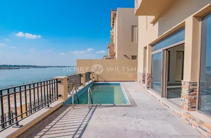 Terrace image for: Villa - 5 Bedrooms - 7 Bathrooms for rent in Luluat Al Raha - Al Raha Beach - Abu Dhabi, Image 1