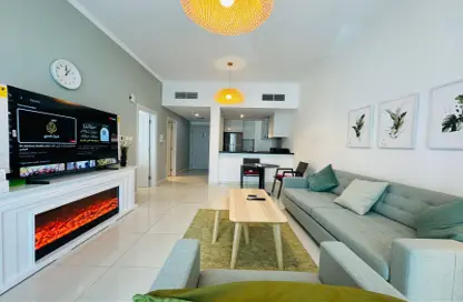 Apartment - 1 Bedroom - 2 Bathrooms for rent in Damac Heights - Dubai Marina - Dubai