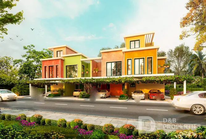 Villa - 5 Bedrooms - 6 Bathrooms for sale in Portofino - Damac Lagoons - Dubai