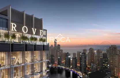Apartment - 1 Bedroom - 2 Bathrooms for sale in Rove Home Marasi Drive - Business Bay - Dubai