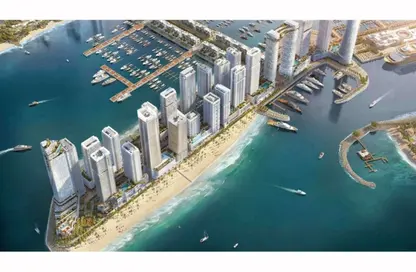 Apartment - 3 Bedrooms - 3 Bathrooms for sale in Seapoint - EMAAR Beachfront - Dubai Harbour - Dubai