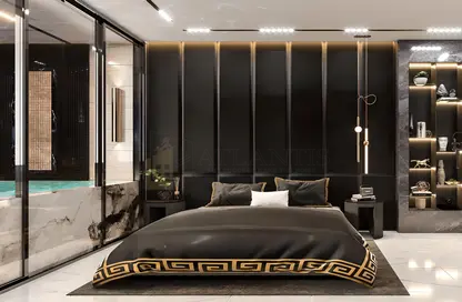 Room / Bedroom image for: Hotel  and  Hotel Apartment - Studio - 1 Bathroom for sale in Aryene Greens - Arjan - Dubai, Image 1