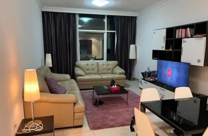 شقة - غرفة نوم - 2 حمامات للايجار في برج ماج 218 - دبي مارينا - دبي