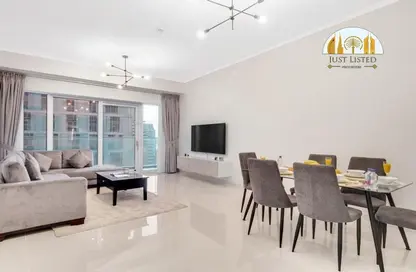 Apartment - 1 Bedroom - 2 Bathrooms for rent in Damac Heights - Dubai Marina - Dubai