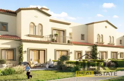 Townhouse - 3 Bedrooms - 4 Bathrooms for rent in Bloom Living - Zayed City (Khalifa City C) - Khalifa City - Abu Dhabi