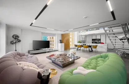 Apartment - 3 Bedrooms - 4 Bathrooms for rent in Bahar 4 - Bahar - Jumeirah Beach Residence - Dubai