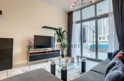 Apartment - 1 Bedroom - 2 Bathrooms for rent in DEC Tower 2 - DEC Towers - Dubai Marina - Dubai