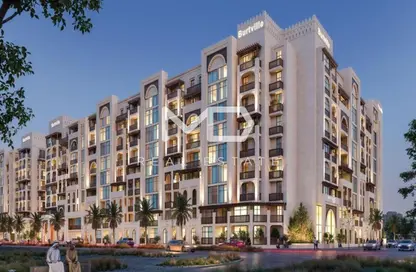 شقة - غرفة نوم - 2 حمامات للبيع في منتجع وإقامة باب القصر 19 - منتجع باب القصر ريزيدنس - مدينة مصدر - أبوظبي