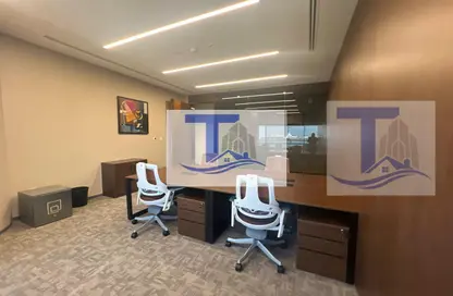 Co-working space - Studio - 1 Bathroom for rent in Nation Towers - Corniche Road - Abu Dhabi