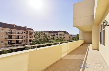 Balcony image for: Apartment - 3 Bedrooms - 4 Bathrooms for sale in New Bridge Hills 3 - New Bridge Hills - Motor City - Dubai, Image 1