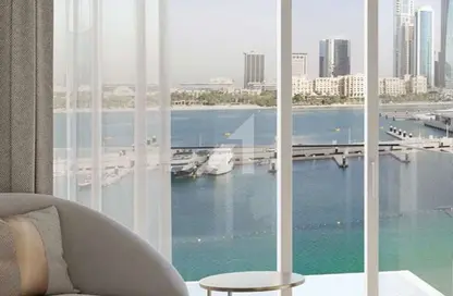 Balcony image for: Apartment - 2 Bedrooms - 2 Bathrooms for sale in Beachgate by Address - EMAAR Beachfront - Dubai Harbour - Dubai, Image 1