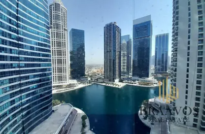 Apartment - Studio - 1 Bathroom for rent in Jumeirah Bay X1 - JLT Cluster X - Jumeirah Lake Towers - Dubai