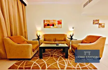 Living Room image for: Apartment - 2 Bedrooms - 2 Bathrooms for rent in Ivory Grand Hotel Apartments - Al Barsha 1 - Al Barsha - Dubai, Image 1