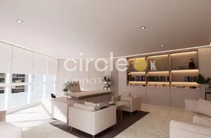 Full Floor - Studio - 2 Bathrooms for rent in The Court Tower - Business Bay - Dubai