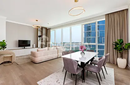 Apartment - 2 Bedrooms - 4 Bathrooms for rent in Al Bateen Residences - Jumeirah Beach Residence - Dubai