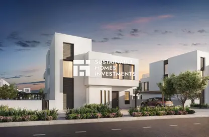 Outdoor House image for: Villa - 3 Bedrooms - 4 Bathrooms for sale in Fay Alreeman - Al Shamkha - Abu Dhabi, Image 1