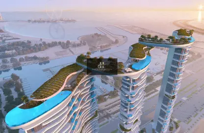 Pool image for: Apartment - 1 Bedroom - 2 Bathrooms for sale in Tower C - Damac Bay - Dubai Harbour - Dubai, Image 1
