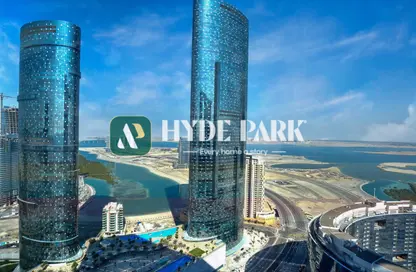 Apartment - 2 Bedrooms - 3 Bathrooms for rent in Sky Tower - Shams Abu Dhabi - Al Reem Island - Abu Dhabi