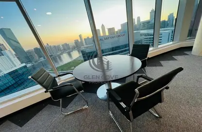 Office Space - Studio - 1 Bathroom for rent in The Prime Tower - Business Bay - Dubai