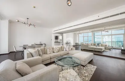 شقة - 3 غرف نوم - 4 حمامات للايجار في خليج الدرة - دبي مارينا - دبي