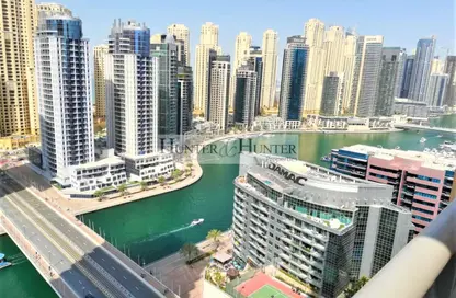 Apartment - 2 Bedrooms - 3 Bathrooms for rent in Zumurud Tower - Dubai Marina - Dubai