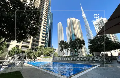 Pool image for: Apartment - 1 Bedroom - 2 Bathrooms for rent in 29 Burj Boulevard Tower 2 - 29 Burj Boulevard - Downtown Dubai - Dubai, Image 1
