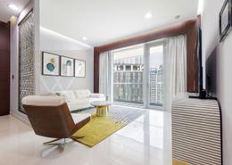 Living Room image for: Apartment - 2 bedrooms - 4 bathrooms for rent in Ubora Tower 1 - Ubora Towers - Business Bay - Dubai, Image 1