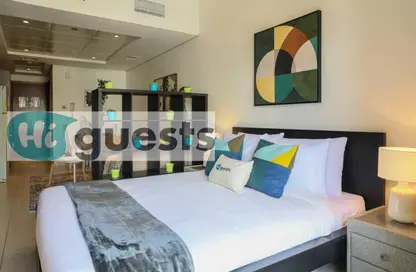 Apartment - Studio - 1 Bathroom for rent in Lake View Tower - JLT Cluster B - Jumeirah Lake Towers - Dubai