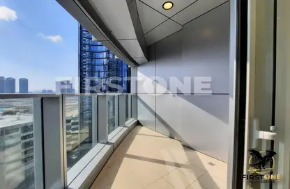 Balcony image for: Apartment - 3 Bedrooms - 5 Bathrooms for rent in Sigma Towers - City Of Lights - Al Reem Island - Abu Dhabi, Image 1