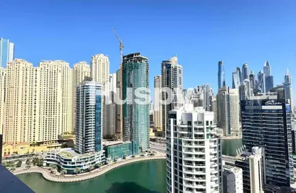 شقة - غرفة نوم - 2 حمامات للايجار في جي دبليو ماريوت هوتيل مارينا - دبي مارينا - دبي