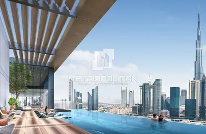 Pool image for: Apartment - 2 Bedrooms - 2 Bathrooms for sale in Castleton - Central Park at City Walk - City Walk - Dubai, Image 1